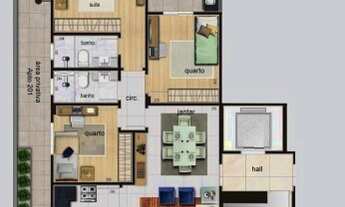 Imagem: Apartamento com área privativa à venda