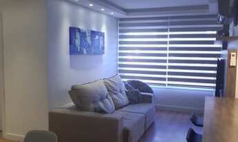 Imagem 7: Lindo apto de 2 dorms com suite, churrasqueira, cozinha estilo americana. 1 vaga e infra c