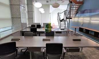 Imagem 2: Conjunto Comercial Duplex Mobiliado na Avenida Paulista, 180 m², Vagas