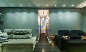 Imagem 4: Apartamento mobiliado na Vila Anastácio com 3 quartos, 2 vagas, imóvel no 11° andar com vi