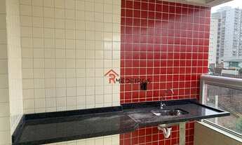 Imagem 3: Apartamento com 3 dormitórios à venda, 100 m² por R$ 395.000 - Aviação - Praia Grande/SP