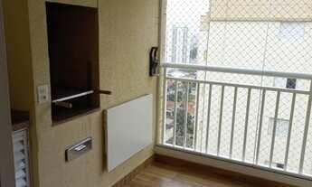 Imagem 2: Apartamento para venda possui 77 metros, terraço Gourmet, 3 quartos, suíte, 2 vagas e laze