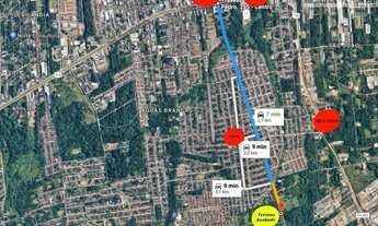 Imagem: Imobiliária Unique VENDE terreno com dimensões