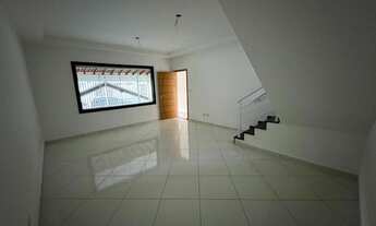 Imagem 2: Sobrado Novo com 165 metros 3 quartos sendo 1 suite - Boqueirão - Praia Grande - SP