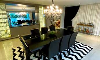 Imagem 3: Mansão com 590 metros quadrados e sala de cinema particular no Bosque das Mansões - São Jo