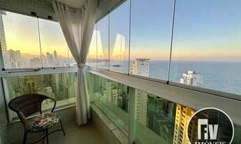 Imagem 5: FOUR SEASONS - Apartamento Embraed Vista Mar 4 Suítes Mobiliado e Decorado á Venda no/Cent