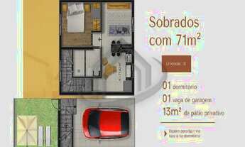 Imagem 5: Sobrado para Venda - 46.69m², 1 dormitório, 1 vaga - Santa Tereza