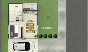 Imagem 2: Sobrado com 3 dormitórios à venda, 111 m² por R$ 340.000,00 - Parque DAS CAMELIAS - Goiani