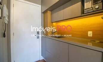 Imagem 6: Apto mobiliado, prédio moderno com 2 dormitórios sendo 1 suíte e 1 vaga o Brooklin prox do