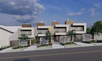 Imagem: Sobrados com arquitetura moderna em boa