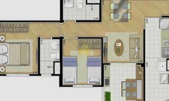 Imagem 4: Apartamento à venda no bairro Belenzinho - São Paulo/SP, Zona Leste