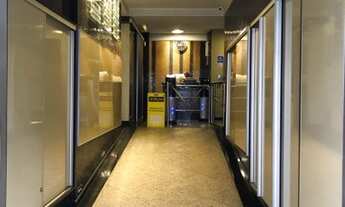 Imagem 4: Sala comercial com 80 m² De frente - Andar alto Garagem demarcada - Centro de Santos