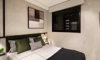 Imagem 3: Apartamento Tipo Estúdio com 29 e 35m² 200 | metros do metrô Sumaré | Lazer completo