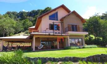 Imagem 3: Casa em condomínio - 570 m² - 4 suítes - terreno 10.000 m² - Venda por R$ 3.500.000 - Sant