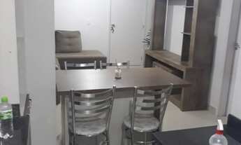 Imagem 4: Apartamento Moderno de 2 dormitórios revisitado com piso porcelanato na sala e quartos