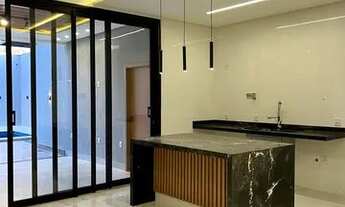 Imagem 5: Linda Casa, 222m2 com 3Q, 3suite, porcelanato, Piscina, Jardim Atlantico - Goiânia-GO R