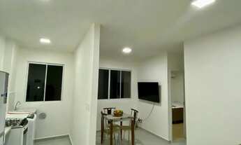 Imagem: /Aap com mobília no Condomínio Smart Tarumã