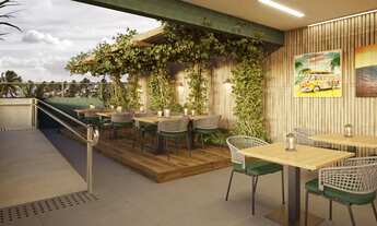 Imagem 6: Flat para venda com 22m², quarto/sala, varanda, cozinha americana, BWC social, em Porto de