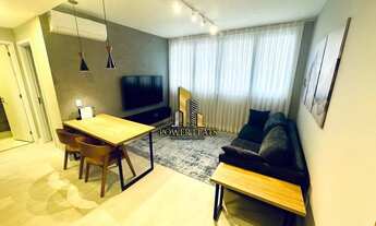 Imagem: Flat de 40m² mobiliado no Extension Berrini