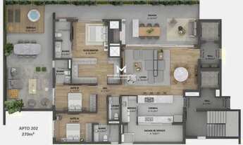 Imagem 3: Lindo Apartamento no Exposição