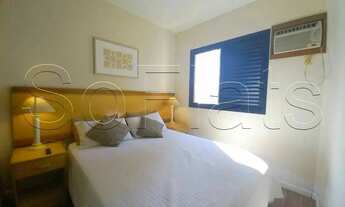 Imagem 7: Flat disponível para locação entre a Av. Berrini e Marg Pinheiros, com 02 dorms e cozinha