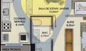 Imagem 7: Apartamento à venda, 1 quarto, 1 vaga, Lagoa Nova - Natal/RN