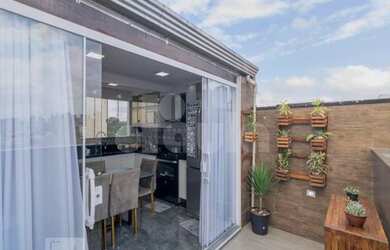 Imagem 2: Cobertura sem Condomínio 96m², 3 Dormitórios, 1 Vaga, Área gourmet na Vila Scarpelli, Sant