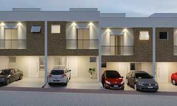 Imagem 2: Sobrado em Condomínio 105m² 3 Suítes e 2 Vagas - Fase Final de Construção - Próximo a Lago