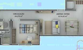 Imagem 7: Apartamento Padrão para Venda em Morrotes Tubarão-SC