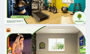 Imagem 2: M129Apartamento para venda com 40 metros quadrados com 2 quartos em Turu - São Luís - MA