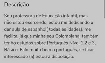 Imagem 2: Aula particular de espanhol