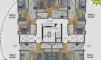 Imagem 2: Vendo apto 2 dormitórios 34m Moema Pássaros 16 mil o metro