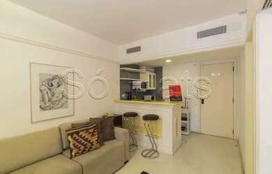 Imagem 4: Flat no Ninety com 33m², 1 dormitório e 1 vaga nos Jardins disponível para locação