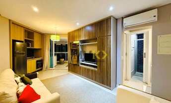 Imagem 2: Apartamento com 1 dormitório para alugar, 45 m² por R$ 5.700,00/mês - Gonzaga - Santos/SP