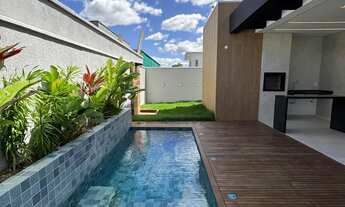 Imagem 6: Casa Em Condomínio na Cidade Alpha-TERRAS 04 - de 220m² Sendo 4 Suítes\Piscina\Casa com