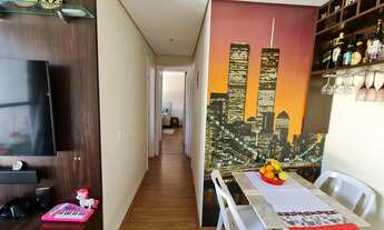 Imagem 3: Apartamento com suíte e sacada Parque Industrial 58m com 1 vaga de garagem