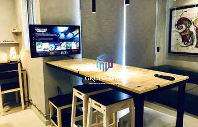 Imagem 2: Apartamento com 1 dormitório para alugar, 33 m² por R$ 3.450,00/mês - Jardim Faculdade - S