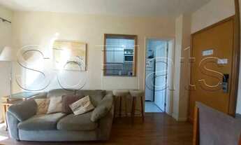 Imagem 5: Flat disponível para locação entre a Av. Berrini e Marg Pinheiros, com 02 dorms e cozinha