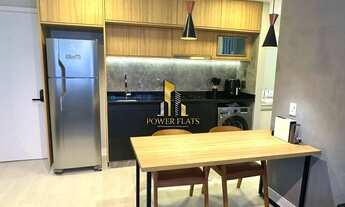 Imagem 4: Flat de 40m² mobiliado no Extension Berrini Andar alto, vista privilegiada