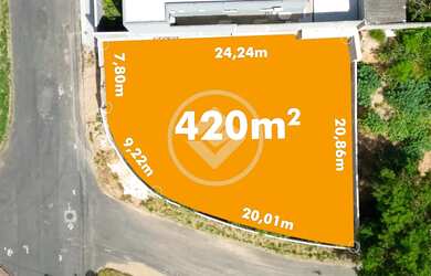 Imagem 3: Terreno à venda em Guarapari ES | 420m² | Esquina | Escriturado