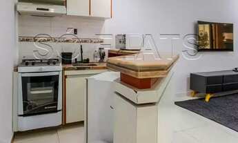 Imagem 7: Apartamento mobiliado em Alphaville com varanda e vaga, Flat Le Bougainville