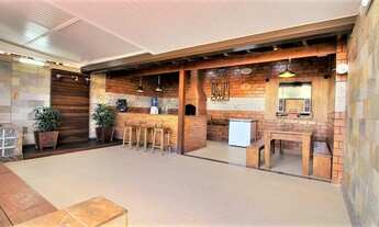 Imagem 2: Casa-Geminada-201m²-3quartos-3vagas-sala-pé-direito-de-3-90m²-área-goumet-ampla-para-Venda