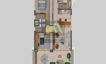 Imagem 3: APARTAMENTOS DE 2 DORMITÓRIOS E 1 VAGA - NORD JARDINS - 80 METROS