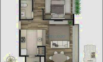 Imagem 2: Apartamento com 1 dormitório à venda, 51 m² por R$ 629.000,00 - Centro - Canela/RS