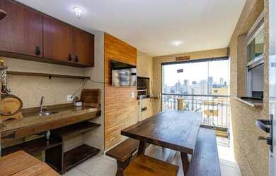 Imagem 3: Campo Belo - Venda - Apartamento com 3 suítes, Varanda Gourmet, 218 m²