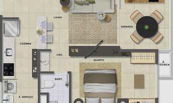 Imagem 4: Apartamento à venda no bairro Piatã - Salvador/BA