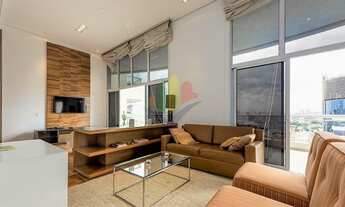 Imagem 3: Loft Mobiliado Andar Alto 1 Suíte, 108 m² no Brooklin, Condomínio com Lazer Completo