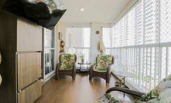 Imagem 2: Lindo apartamento com varanda gourmet próximo ao metrô Tatuapé à venda no bairro Tatuapé