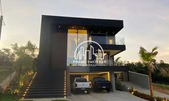 Imagem 3: CASA ALTO PADRÃO MODERNA E MARAVILHOSA COM 4 SUÍTES VENDA OU LOCAÇÃO - TERRAS DA ALVORADA