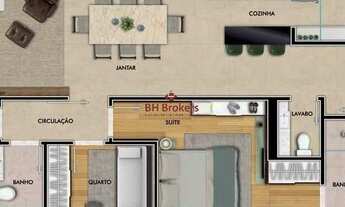 Imagem 6: BELO HORIZONTE - Apartamento Padrão - Funcionários